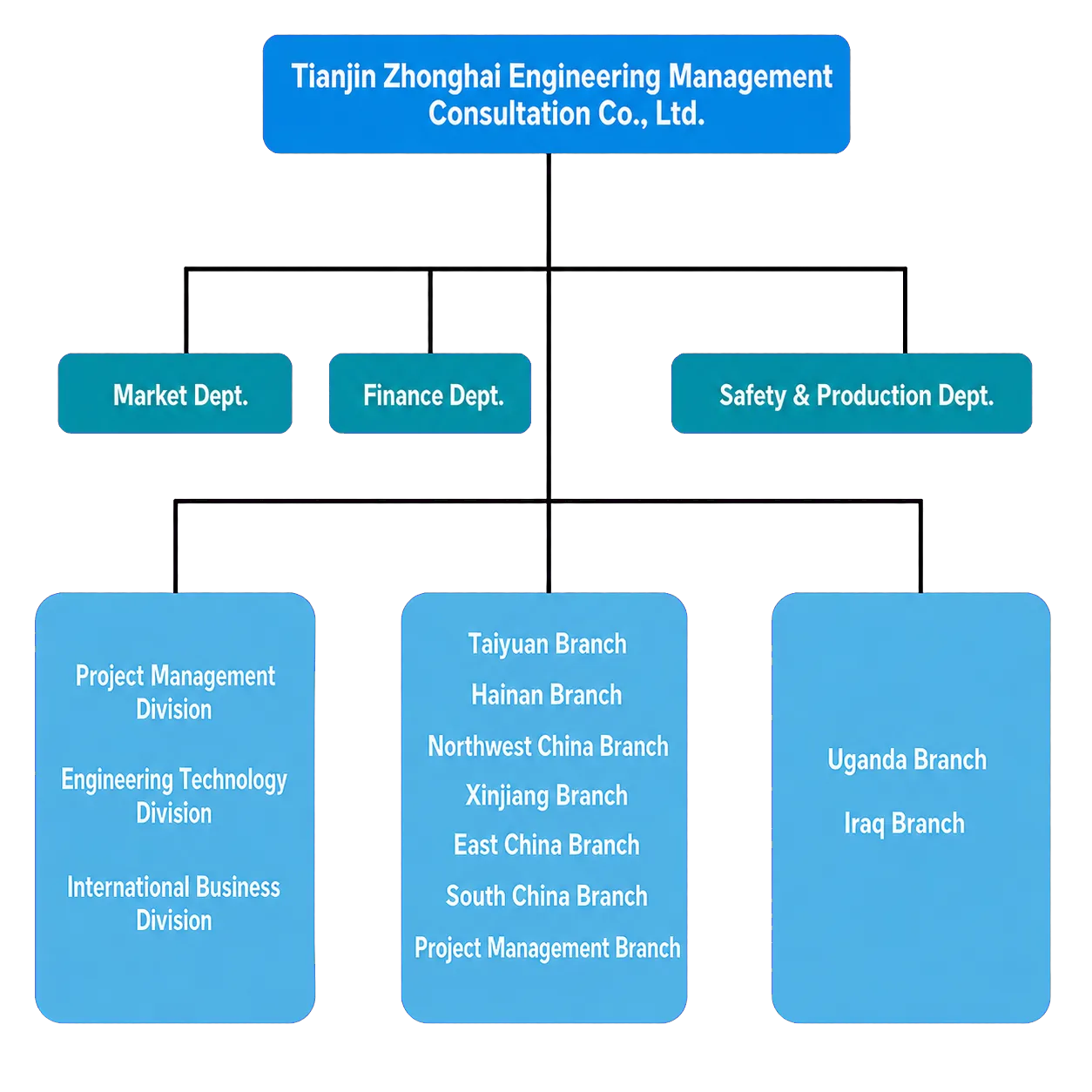 COEMC organization chart